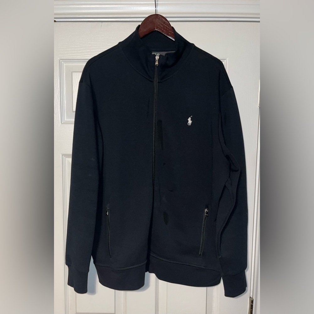 Ralph Lauren Black Zip-Up Jacket